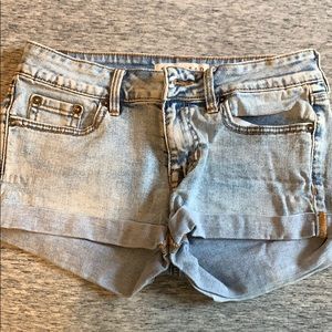 pacsun jean shorts